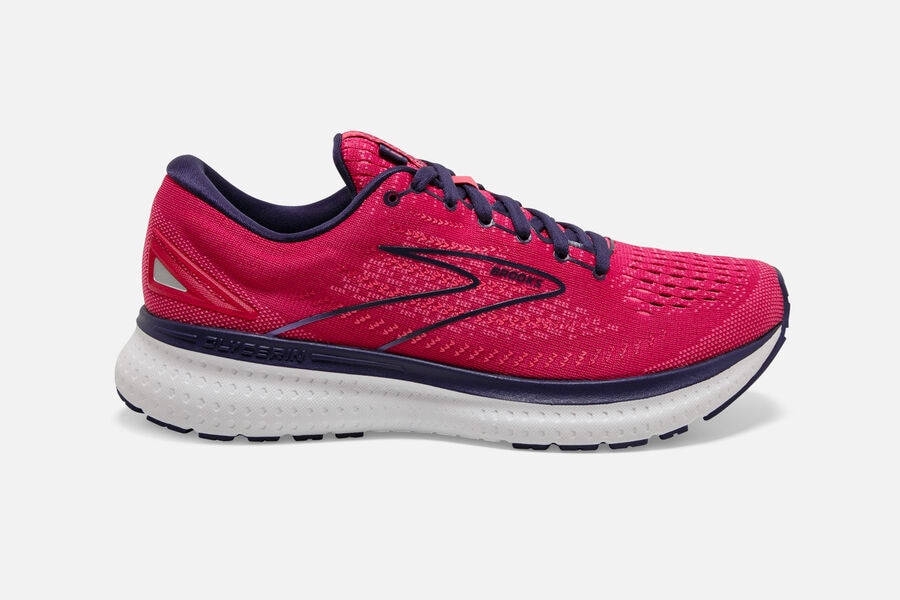 Brooks Glycerin 19 Road Loopschoenen Dames - Rood/Zwart - 684239MHA